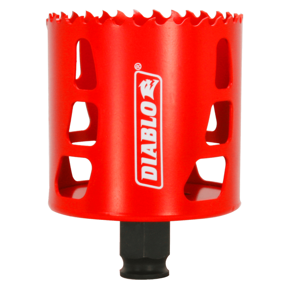 Diablo Snap-Lock Plus 2-5/8 in. Bi-Metal 2-3/8 in. L Hole Saw Arbor Included