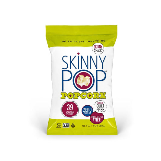 SkinnyPop Skinny Snack Original Popcorn 1 oz Bagged