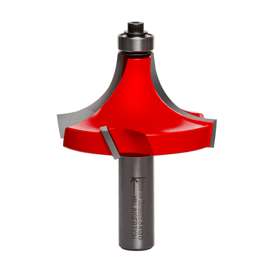 Freud 2-1/4 in. D X 7/8 in. X 3-1/8 in. L Carbide Rounding Over Router Bit