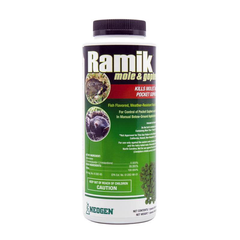 Ramik Toxic Fish-Flavored Rodenticide Bait Nuggets For Gophers and Moles 1 lb 1 pk