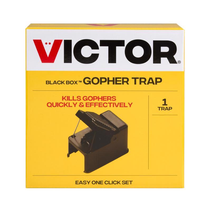 Victor Black Box Small Choker Loop Animal Trap For Gophers 1 pk