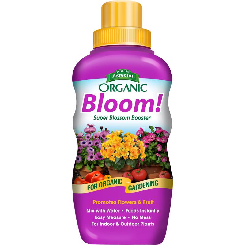 Espoma Bloom Organic Liquid Concentrate All Purpose Plant Food 16 oz