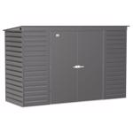 Arrow Select 10 ft. x 4 ft. Metal Horizontal Pent Storage Shed without Floor Kit