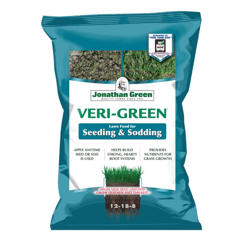 Jonathan Green Veri-Green Seeding and Sodding Lawn Starter Lawn Food For All Grasses 15000 sq ft