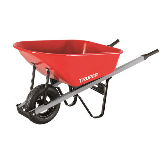 Truper Steel Wheelbarrow 6 cu ft