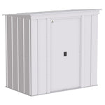 Arrow Classic 6 ft. x 4 ft. Metal Peak Storage Shed without Floor Kit