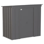 Arrow Classic 6 ft. x 4 ft. Metal Peak Storage Shed without Floor Kit