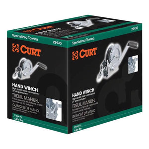CURT Hand Winch, 1400 lb 29435