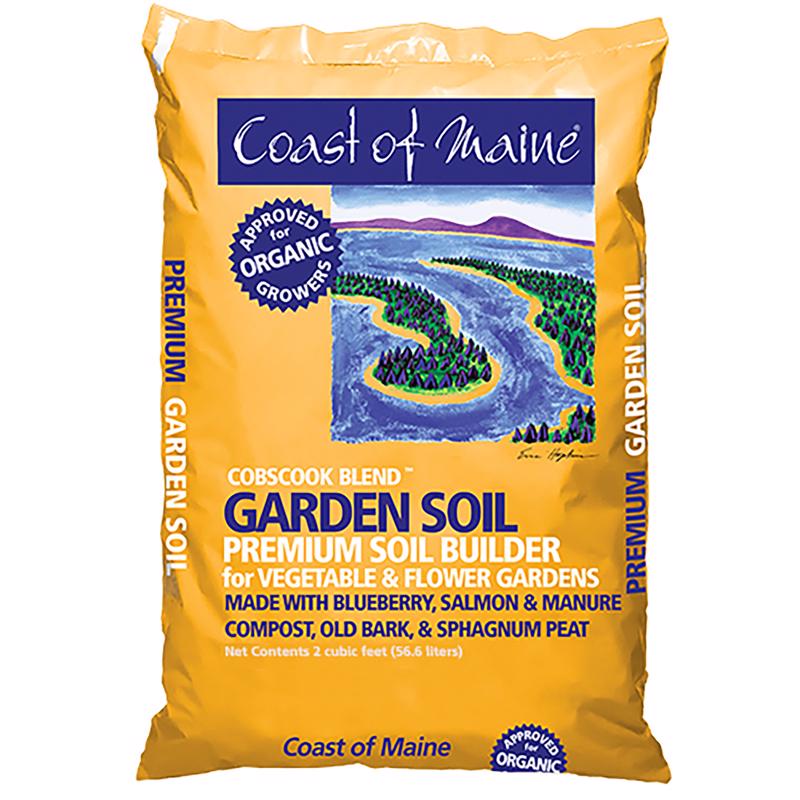 Coast of Maine Cobscook Blend Organic Fruit and Vegetable Garden Soil 2 cu ft