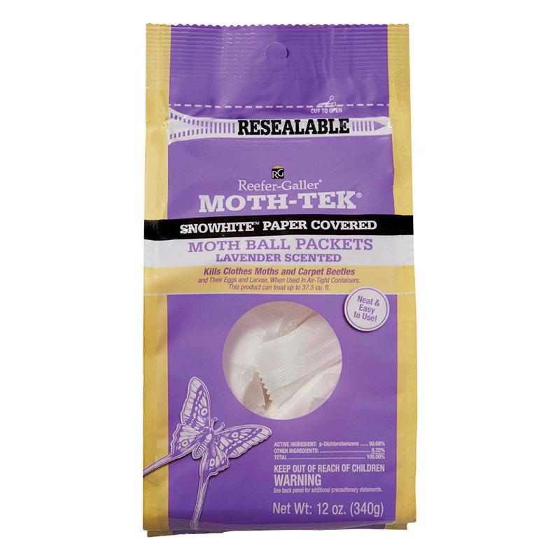 Reefer-Galler Moth-Tek Moth Balls 12 oz