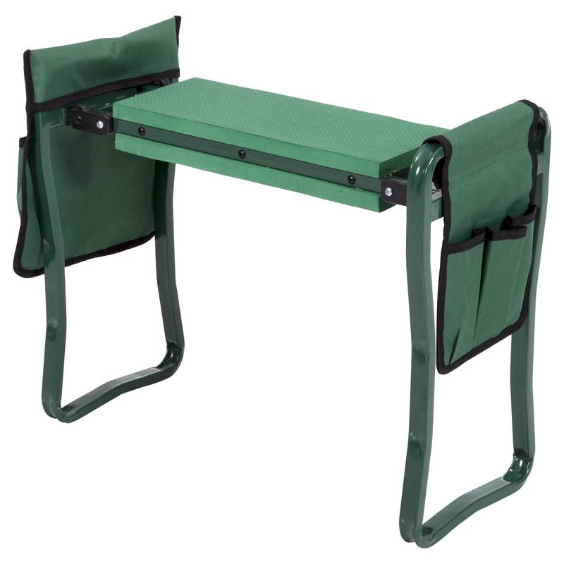 Seina 10.24 in. W X 5.5 in. D Green Garden Kneeler/Seat