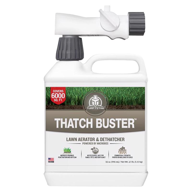 Turf Titan Thatch Buster Soil Amendment 6000 sq ft 32 oz