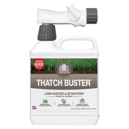 Turf Titan Thatch Buster Soil Amendment 6000 sq ft 32 oz