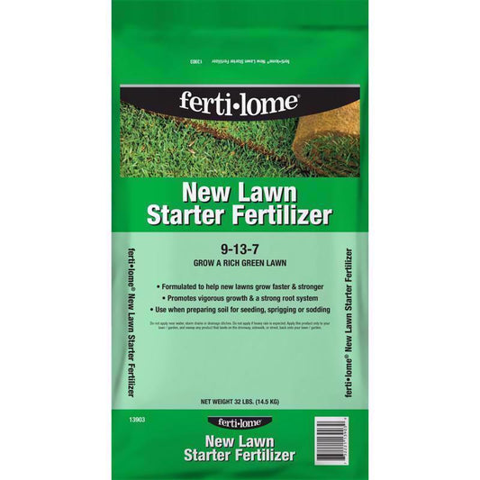 Ferti-lome Lawn Starter Lawn Fertilizer For Multiple Grass Types 8000 sq ft