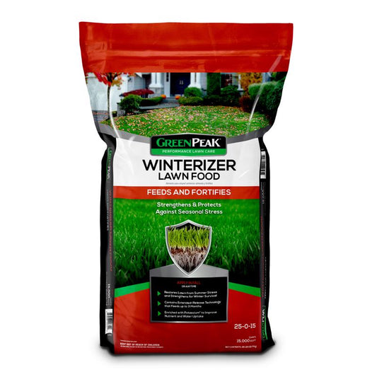 GreenPeak Winterizer Lawn Food For All Grasses 15000 sq ft