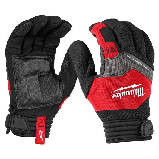 Milwaukee Smartswipe Men's Anti-Vibration Gloves Black/Red M 1 pk