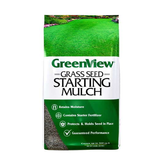 GreenView Fairway Formula All Grasses Sun or Shade Grass Seed Starting Mulch 18 lb