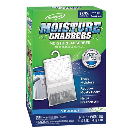 Concrobium Moisture Grabbers Hanging Moisture Absorber 17.5 oz
