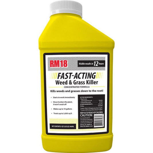 RM18 Weed and Grass Killer Concentrate 32 oz