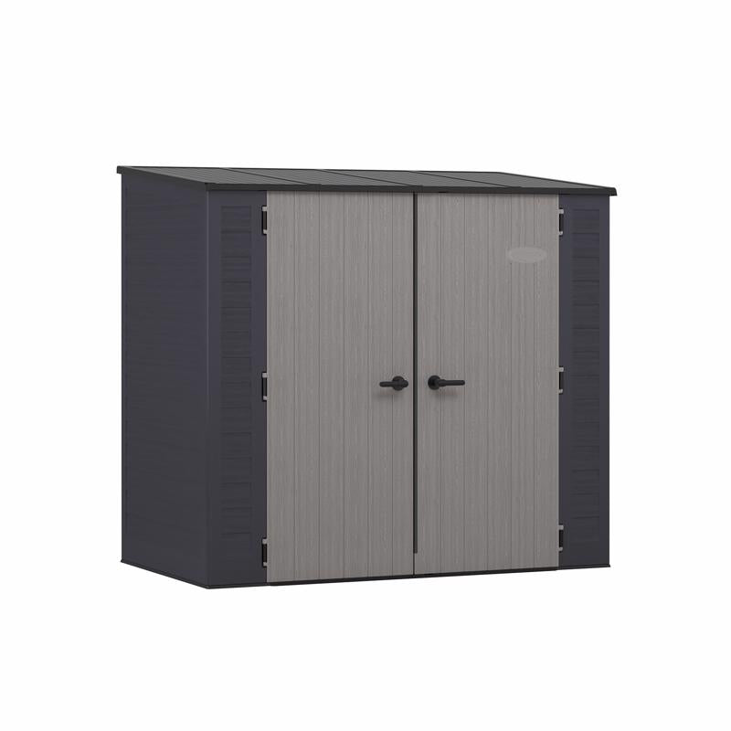 Suncast 7 ft. x 4 ft. Resin Standard Storage Shed with Floor Kit