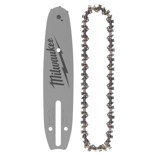 Milwaukee 8 in. Bar and Chain Combo 33 links