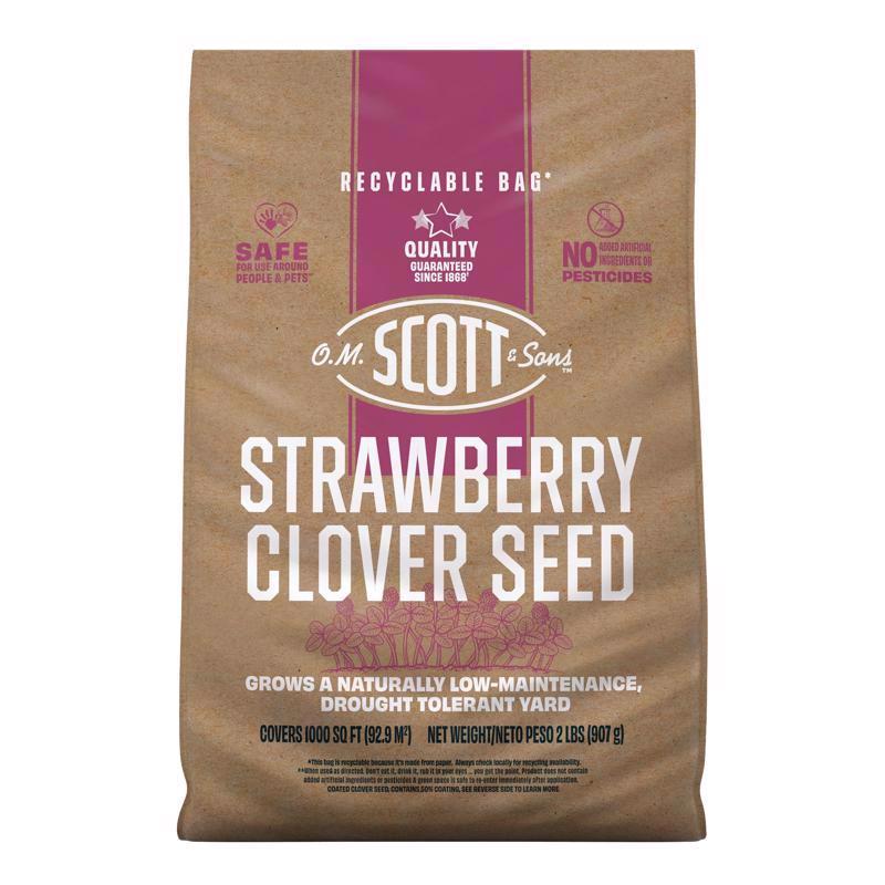 O.M. Scott & Sons Clover Grass Mix Sun or Shade Fertilizer/Seed/Soil Improver 2 lb