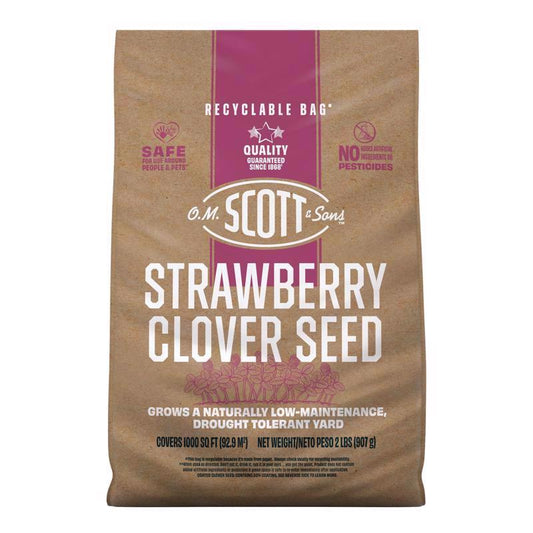 O.M. Scott & Sons Clover Grass Mix Sun or Shade Fertilizer/Seed/Soil Improver 2 lb