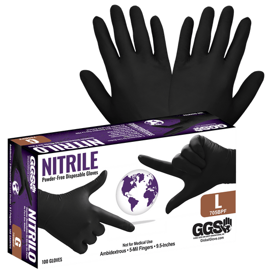 Nitrile Gloves 705BPF-2XL (Case of 10 Box)