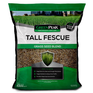 GreenPeak Tall Fescue Grass Sun or Shade Grass Seed 20 lb 25952