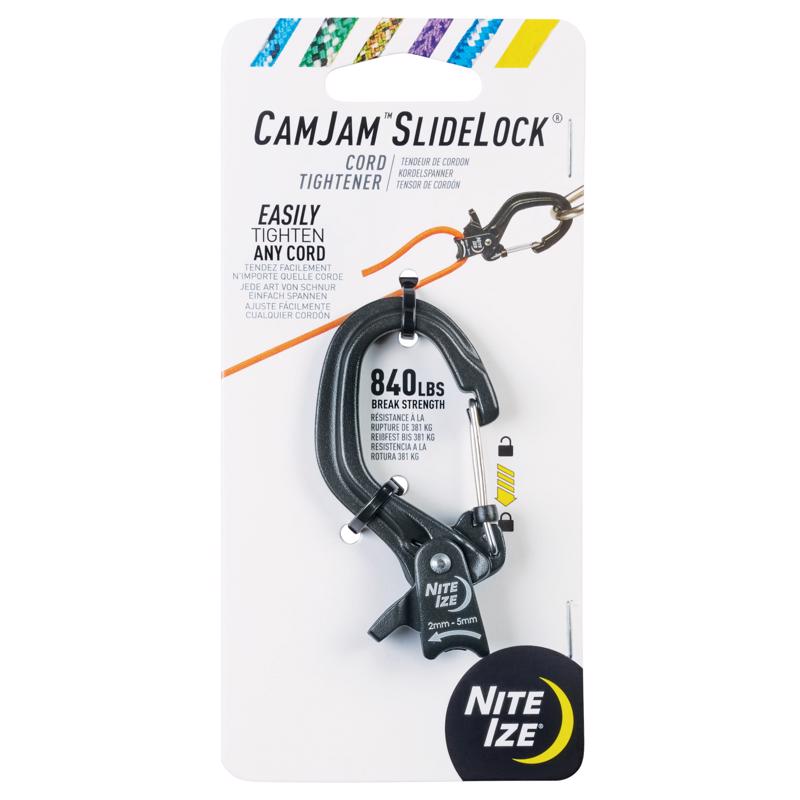 Nite Ize CamJam Cast Aluminum Cord Tightener 840 lb