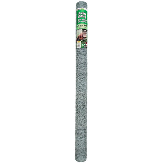 YardGard 48 in. H X 25 ft. L Galvanized Steel Fencing 1 in. X 1 in. in.
