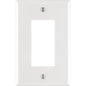 Leviton Decora White 1 gang Nylon Decorator Wall Plate 1 pk