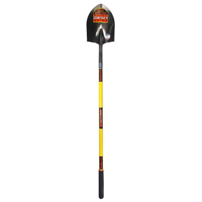 Structron S700 SpringFlex Steel Round Shovel Fiberglass Handle