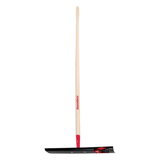 Razor-Back 60.33 in. 0 Tine Steel Rake Wood Handle