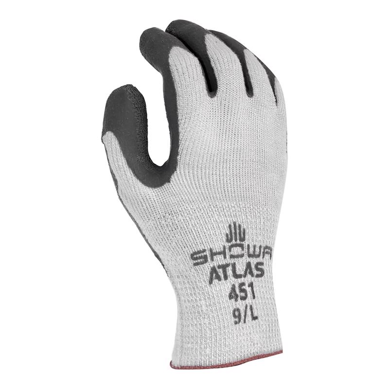 SHOWA ATLAS 451 Unisex Indoor/Outdoor Cold Weather Work Gloves Gray S 1 pair