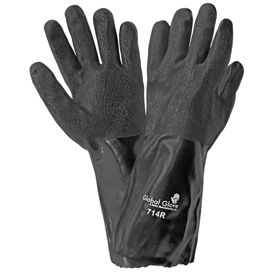 PVC Gloves 714R-10(XL)
