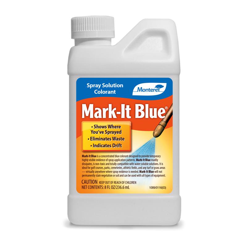 Monterey Mark-It Blue Lawn and Weed Control Concentrate 1/2 pt