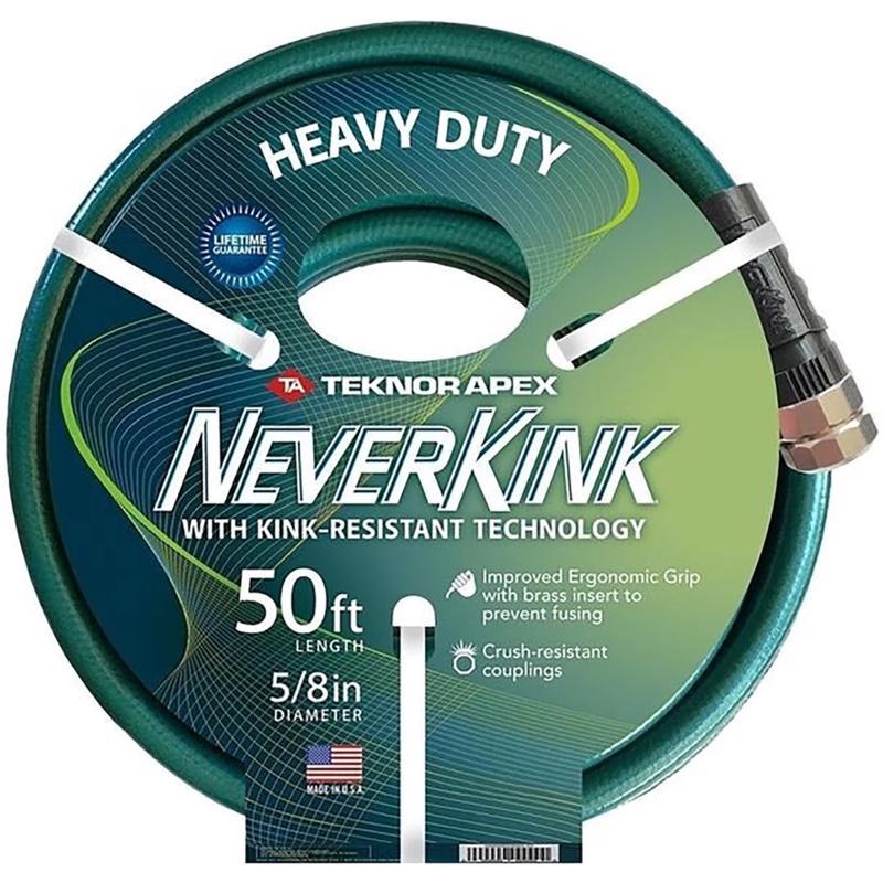 Teknor Apex NeverKink 5/8 in. D X 50 ft. L Heavy Duty Garden Hose