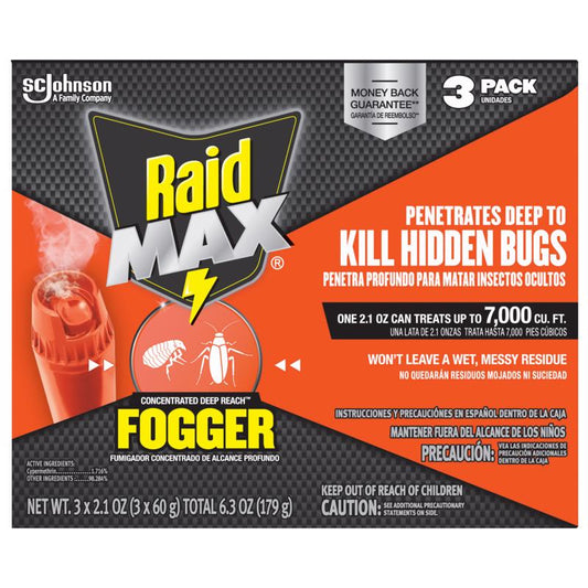 Raid MAX Insect Killer Fog 2.1 oz