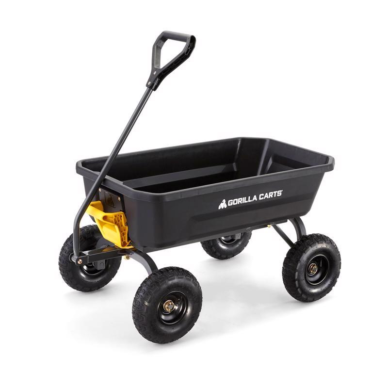 Gorilla Poly Dump Cart 600 lb. cap.