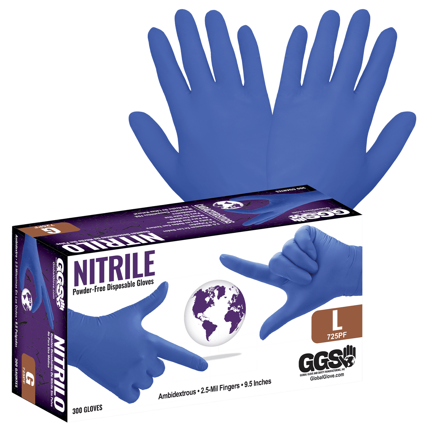 Nitrile Gloves 725PF