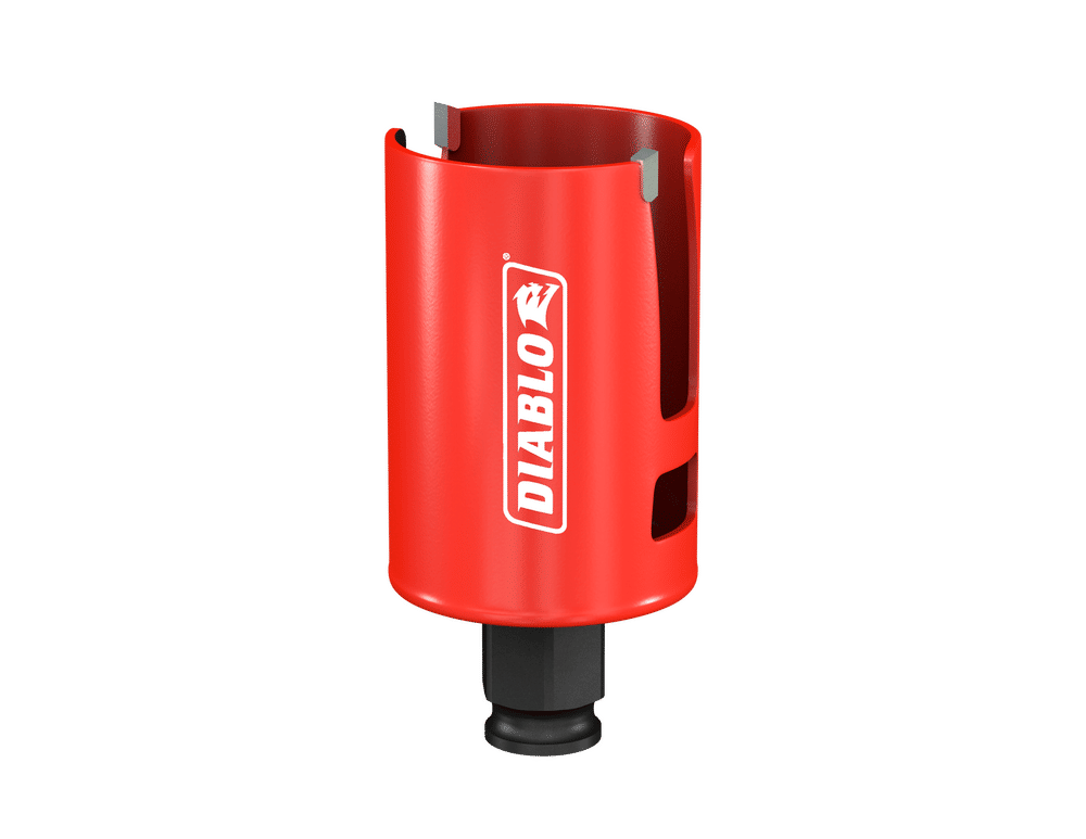 Diablo Demo Demon 2 in. Carbide Tipped Rough-In 2-3/8 in. L Hole Saw