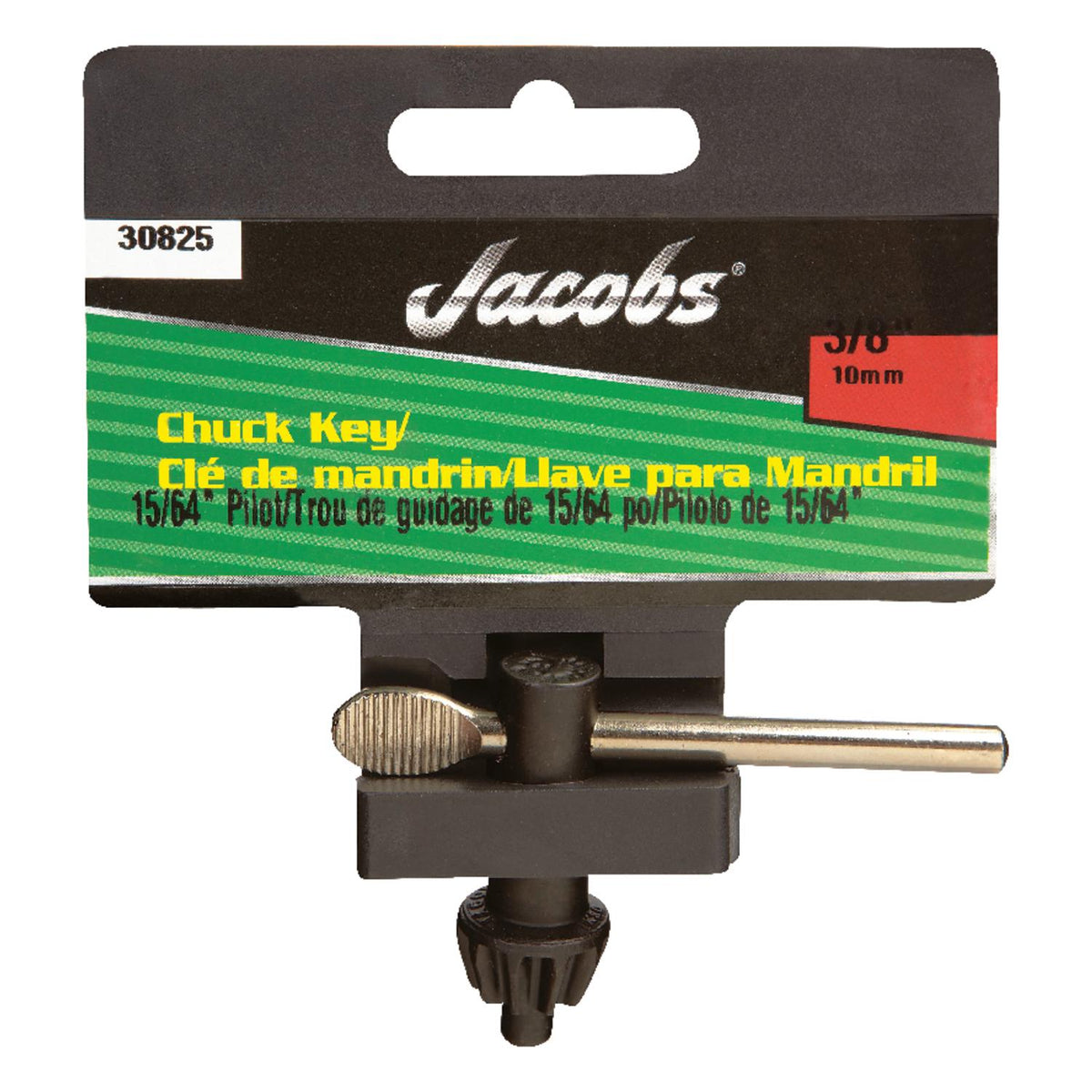 Chuck Key 3/8-15/64 Plt
