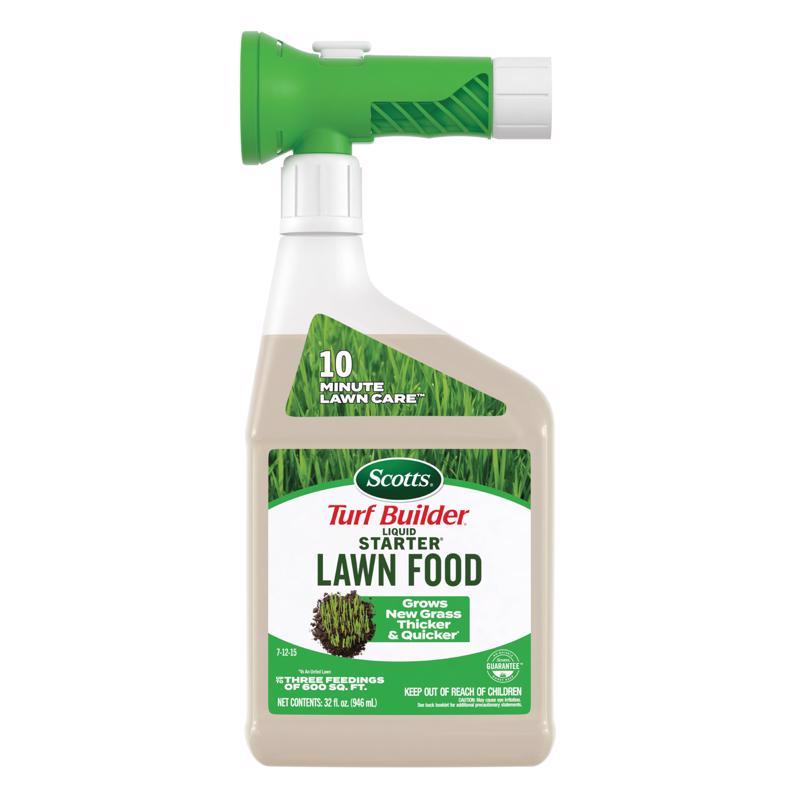 Scotts Turf Builder Lawn Starter Lawn Food For All Grasses 600 sq ft