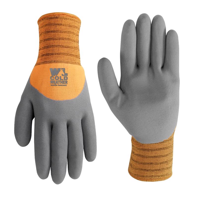 Wells Lamont Men's Outdoor Coated Gloves Gray M 1 pair