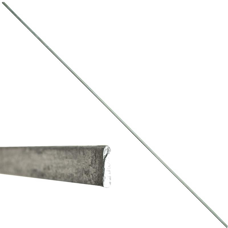 YardGard 48 in. H Silver Metal Chain Link Fence Tension Bar