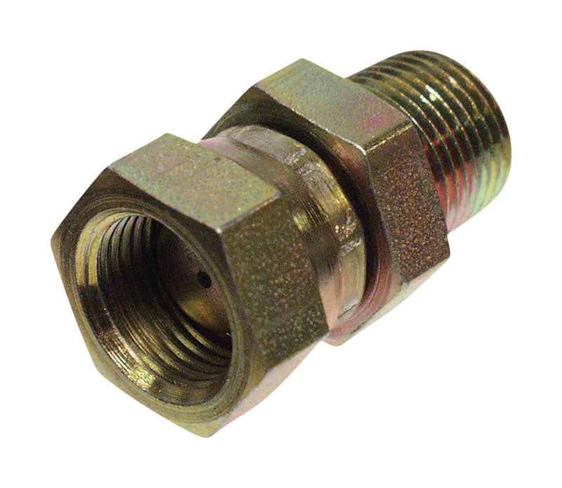 Apache Steel 1/2 in. x 1/2 in. Hydraulic Adapter 1 pk
