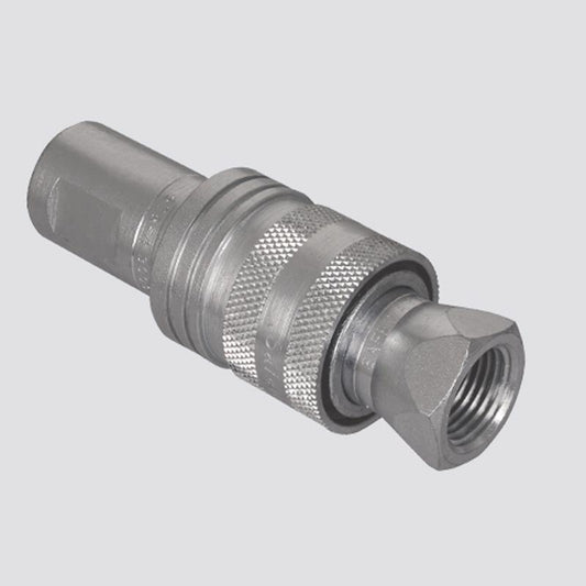 Apache Steel 1/2 in. D X 1/2 in. D Hydraulic Coupler 1 pk