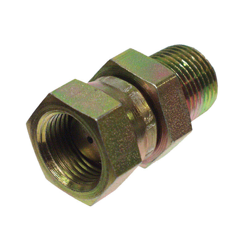 Apache Steel 1/2 in. x 1/2 in. Hydraulic Adapter 1 pk