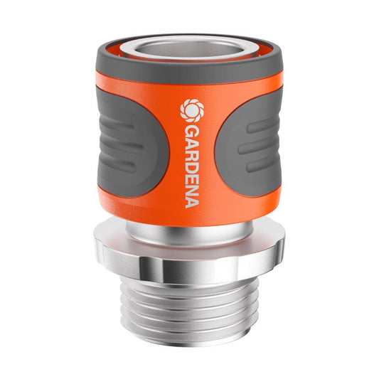 Gardena 3/4 in. Metal Threaded Male/Female Hose Connector